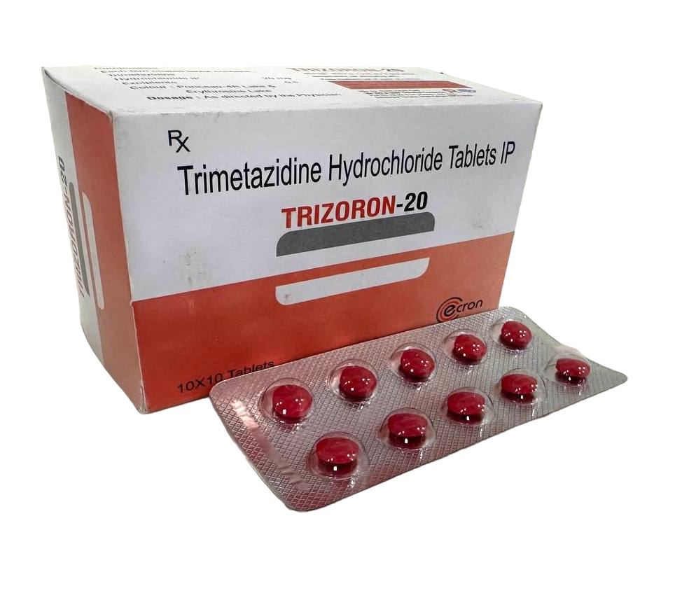 Trimetazidine 20 mg Tablet — manufactured by Trumac Healthcare