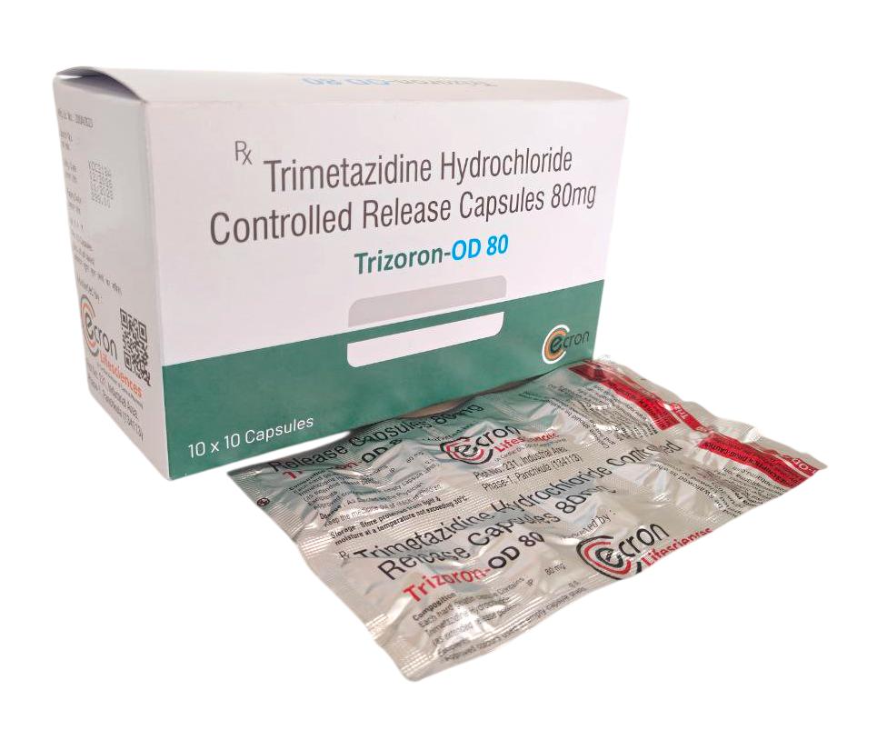 Trimetazidine 80 mg Controlled Release Caps Capsule — manufactured by Trumac Healthcare