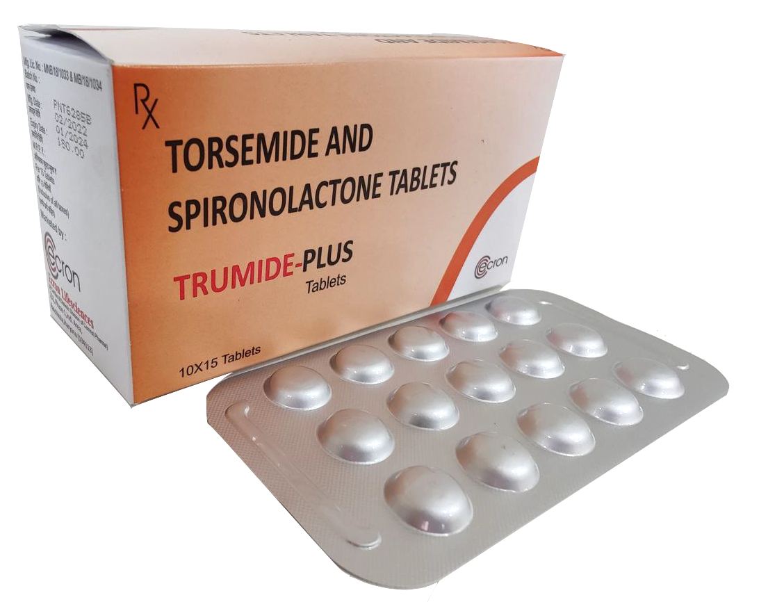 Spironolactone (50 mg) + Torasemide (10 mg) Tablet — manufactured by Trumac Healthcare