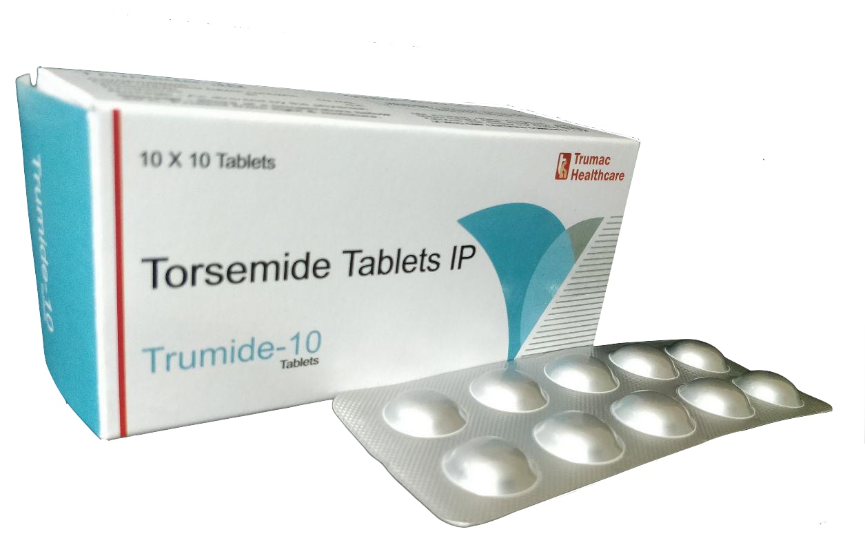 Trumide-10 Tablet — Torasemide 10 mg from Trumac Healthcare PCD Pharma Franchise India