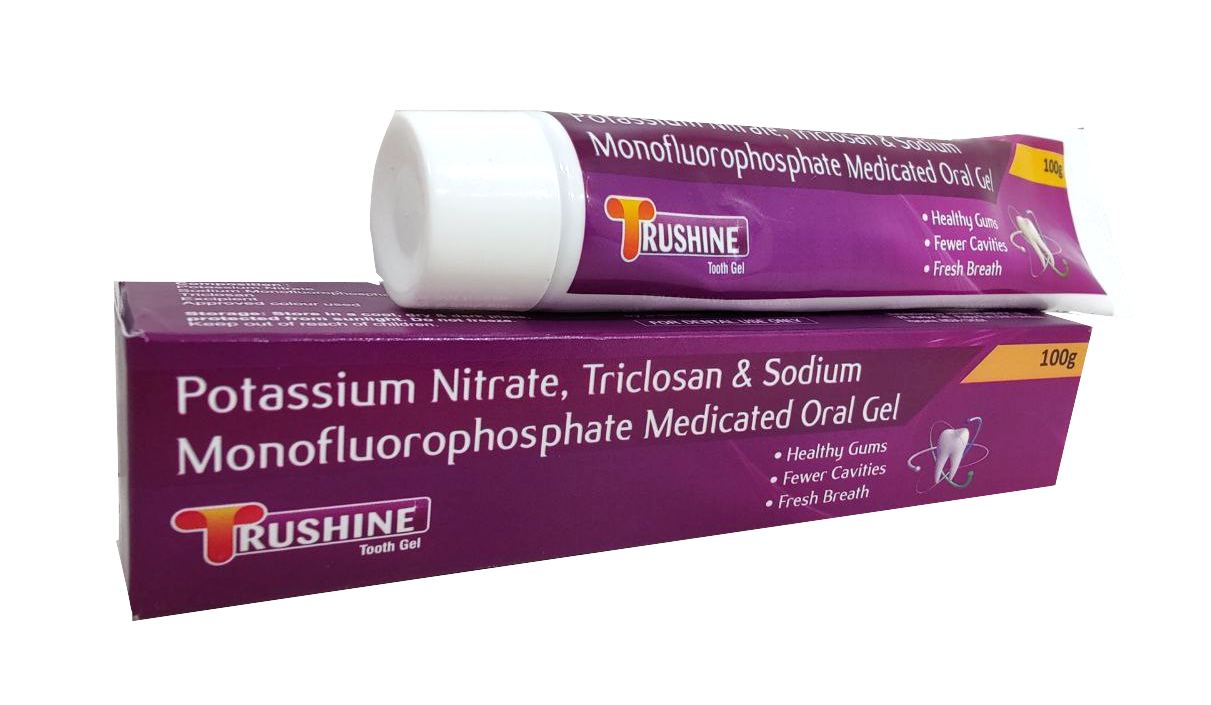 Potassium Nitrate 5% + Sodium Monofluorophosphate 0.70% +Triclosan 0.30% Gel — manufactured by Trumac Healthcare