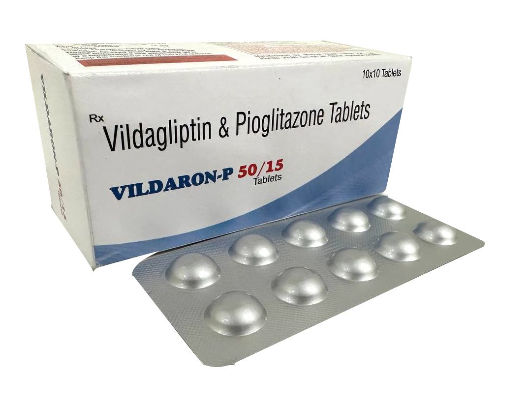 Vildagliptin 50 mg + Pioglitazone 15 mg Tab Tablet — manufactured by Trumac Healthcare