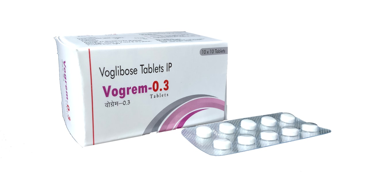 Voglibose 0.3 mg Mouth Dissolving Tablet — manufactured by Trumac Healthcare